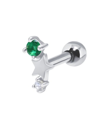 May Birthstone Helix Ear Piercing TIP-3601